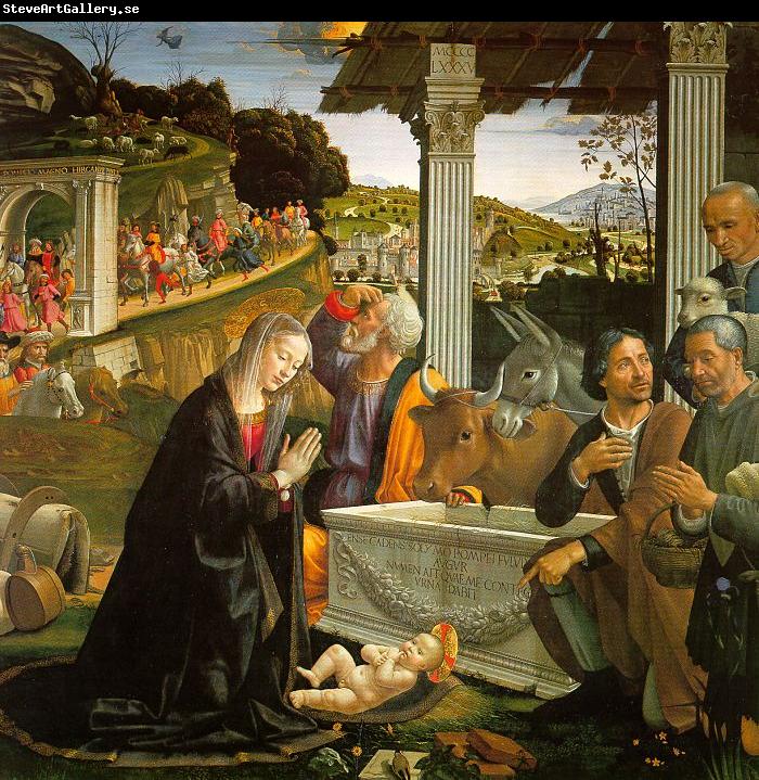 Domenico Ghirlandaio Nativity  1